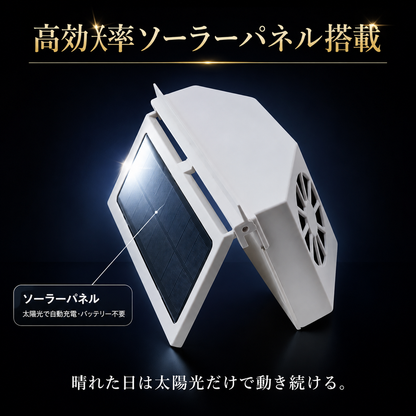AirCarOne™ ｜ 停車中に熱気を消し去る技術。